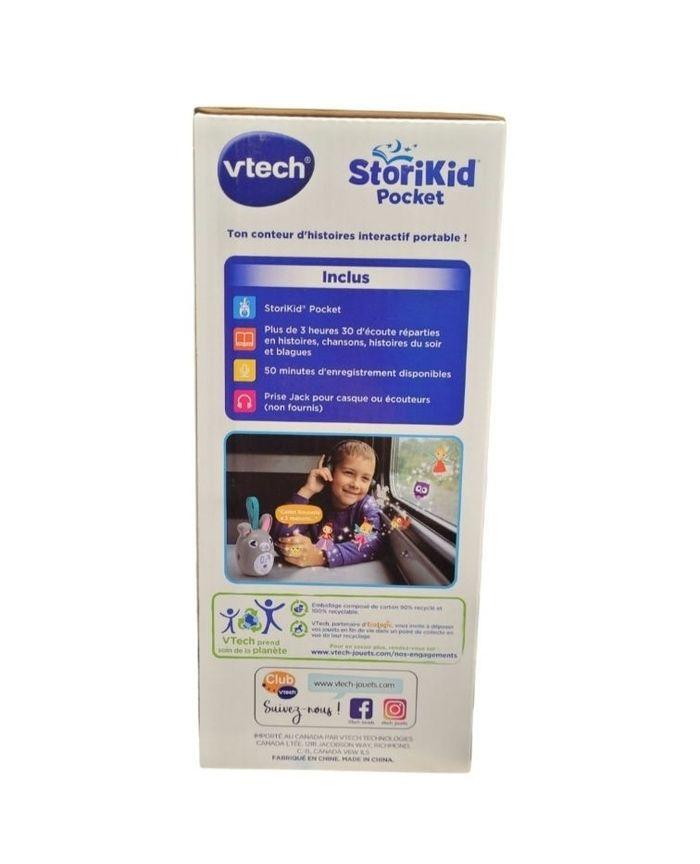 Conteur d'histoires VTECH Storikid Pocket gris 3/8 ans - photo numéro 3