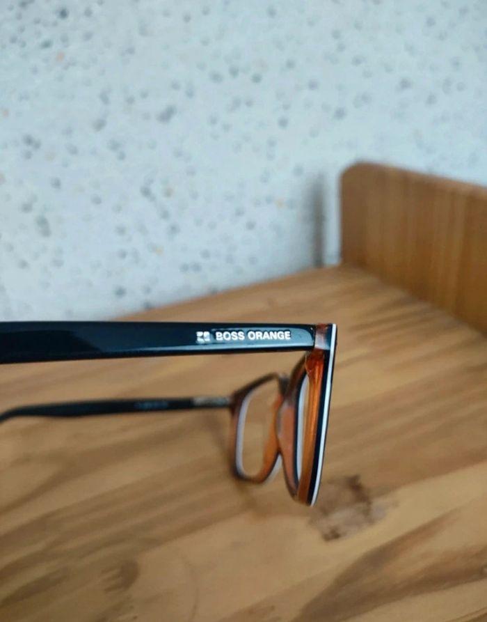 Paire de lunettes bleu orange monture plastique - photo numéro 5