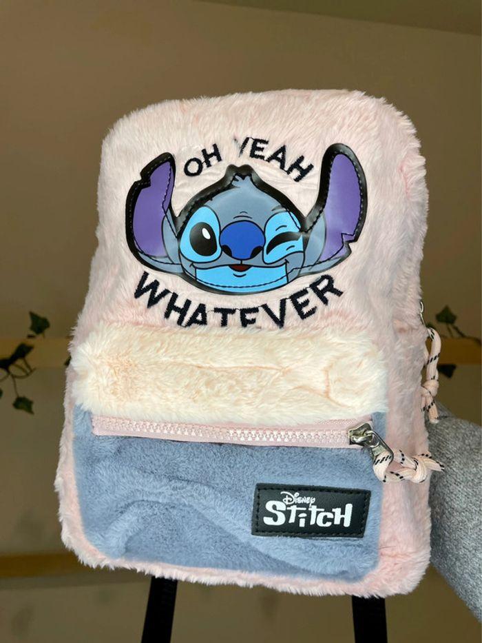 Sac à dos Disney Stitch x Zara rose - photo numéro 2