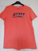 Tee-shirt rose orange 14 ans