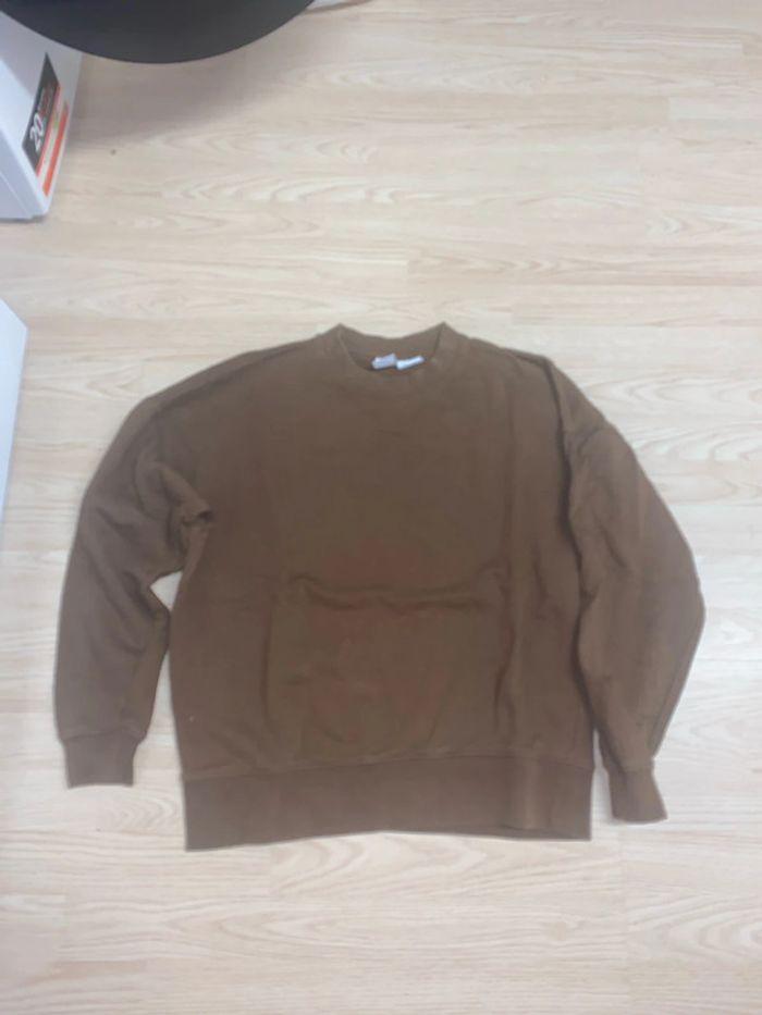 Sweat Marron Zara taille s - photo numéro 4