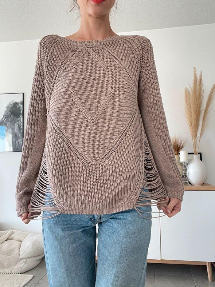 Pull beige Maje M - photo numéro 10