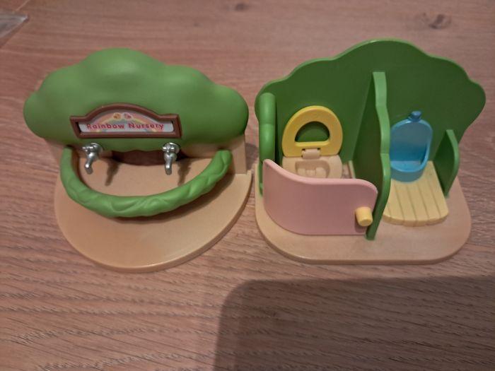 Crèche et accessoires  sylvanian families - photo numéro 6