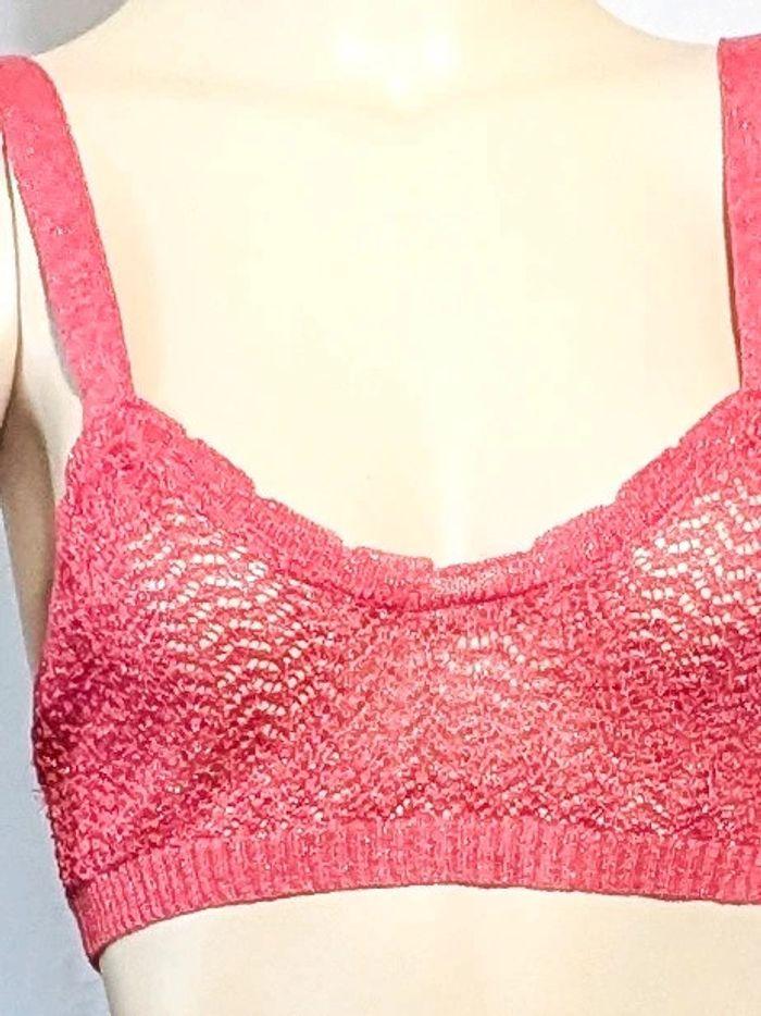 Brassière shany maille fine Antik Batik corail taille 34/36 - photo numéro 3