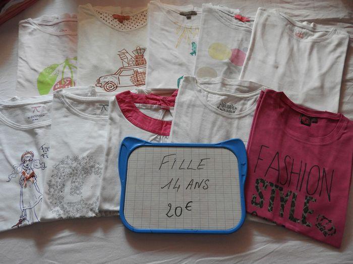 Tee-Shirt Manches Courtes Fille 14 ans