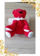 Joli petit ours en peluche 25 cm