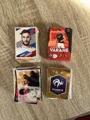 Lot de cartes de foot panini