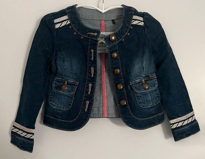 Veste en jean IKKS 4 ans - photo numéro 1