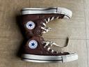 Converse montante 36,5 chocolat très bon état