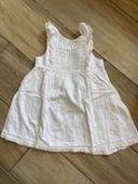 Robe blanche DPAM 5 ans