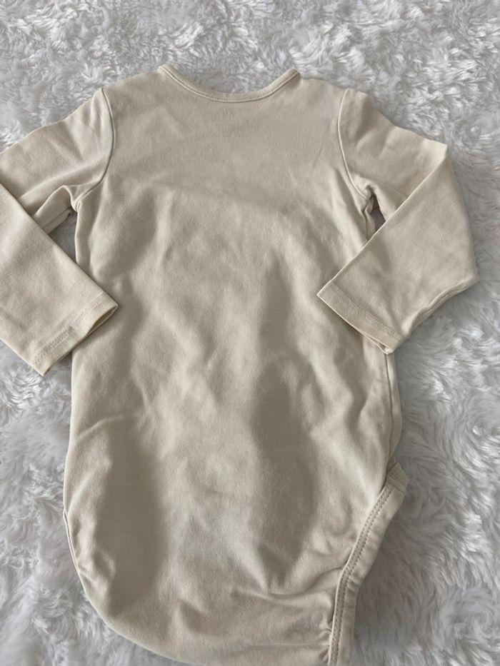 Bodie body beige noel renne my ist x-mas creme beige H&M 74 6/9 mois tbe - photo numéro 5