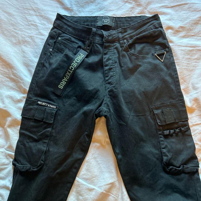 Projet X Paris pantalon cargo taille S noir - photo numéro 2