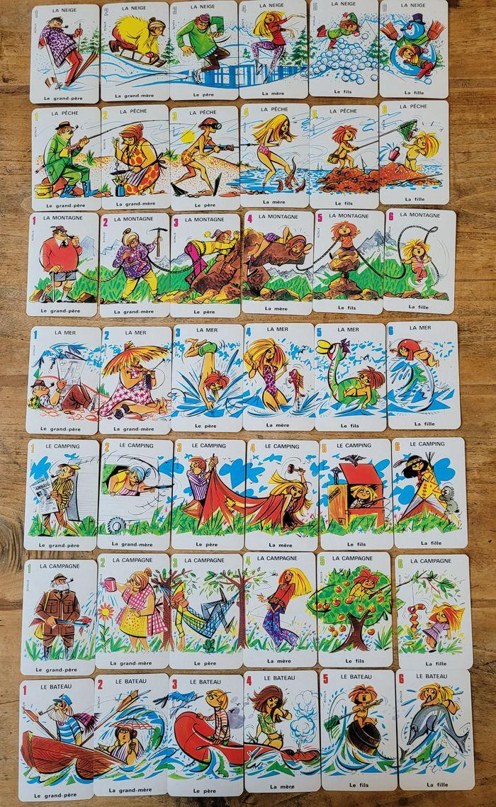 jeu des 7 familles - Bonux - vintage - photo numéro 4