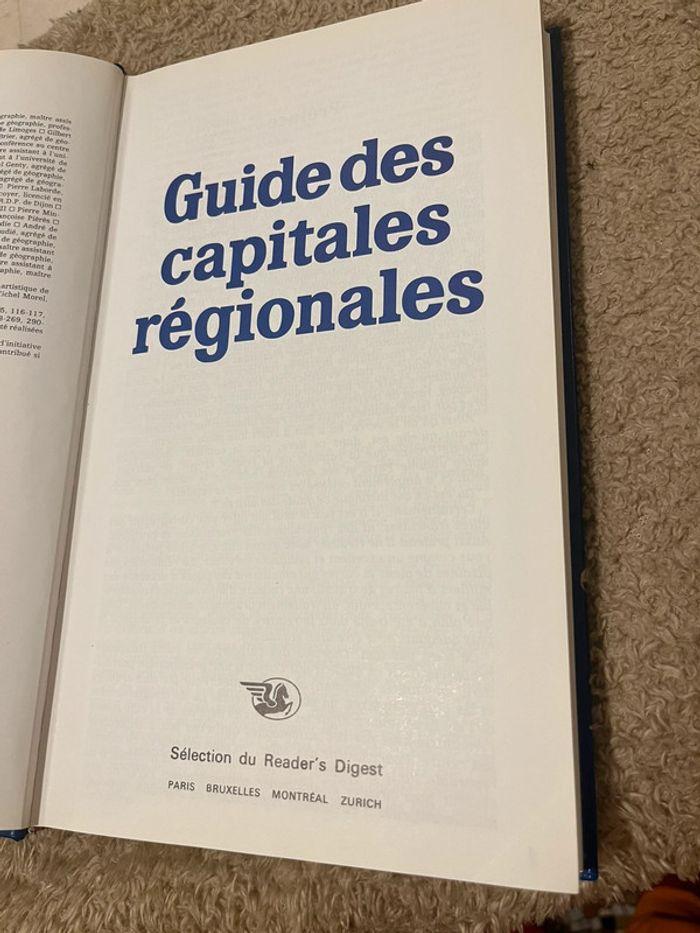 Guide des capitales régionales Sélection du Reader’s Digest - photo numéro 2