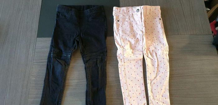 2 pantalons slim 2/3ans - photo numéro 1