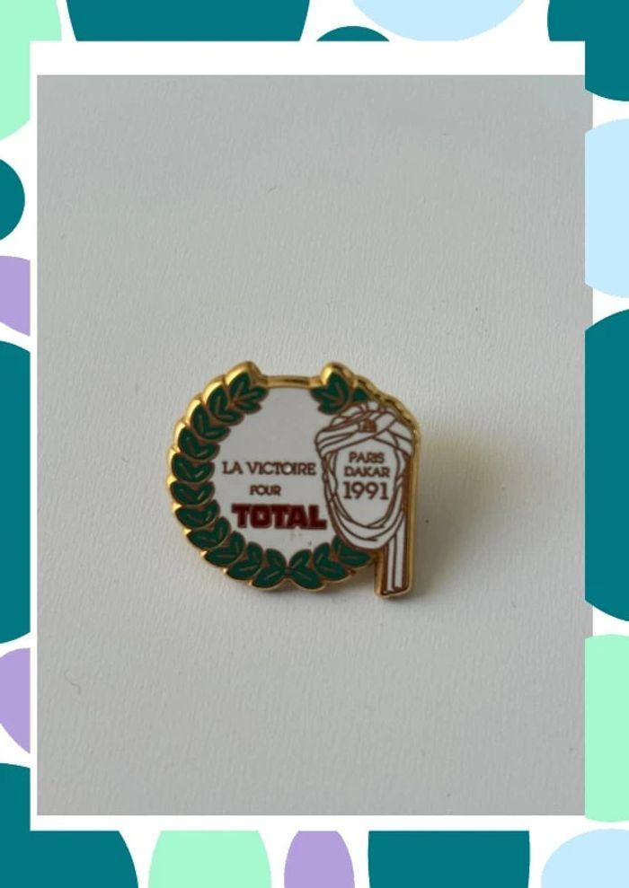 Pin’s total Paris Dakar 1991