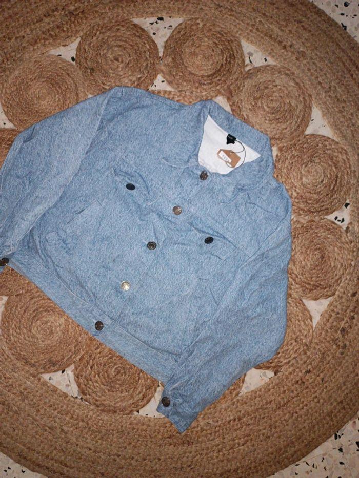 Veste en denim oversize super originale t.34/40 - photo numéro 7