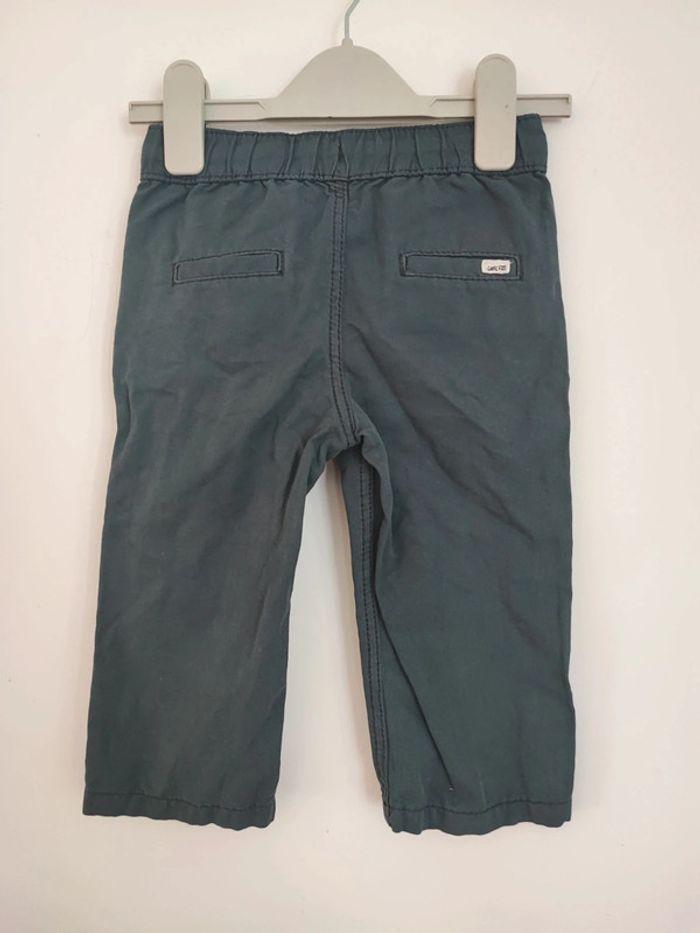 Pantalon bleu vert Baudet - photo numéro 2