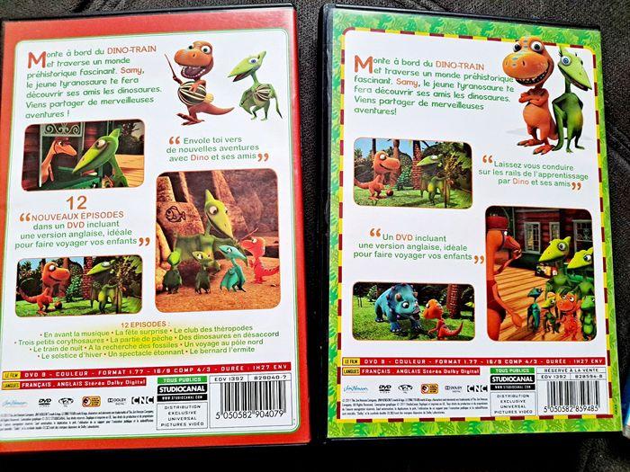 Lot de 5 dvd enfants disney mickey franklin dino - photo numéro 5