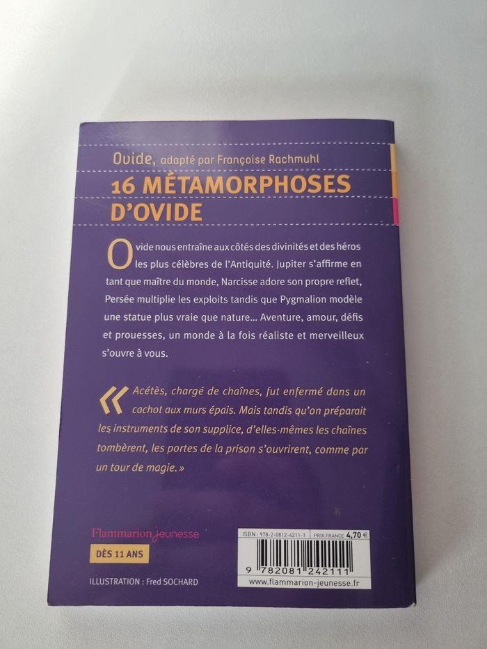 Livre 16 métamorphoses d'Ovide - photo numéro 2