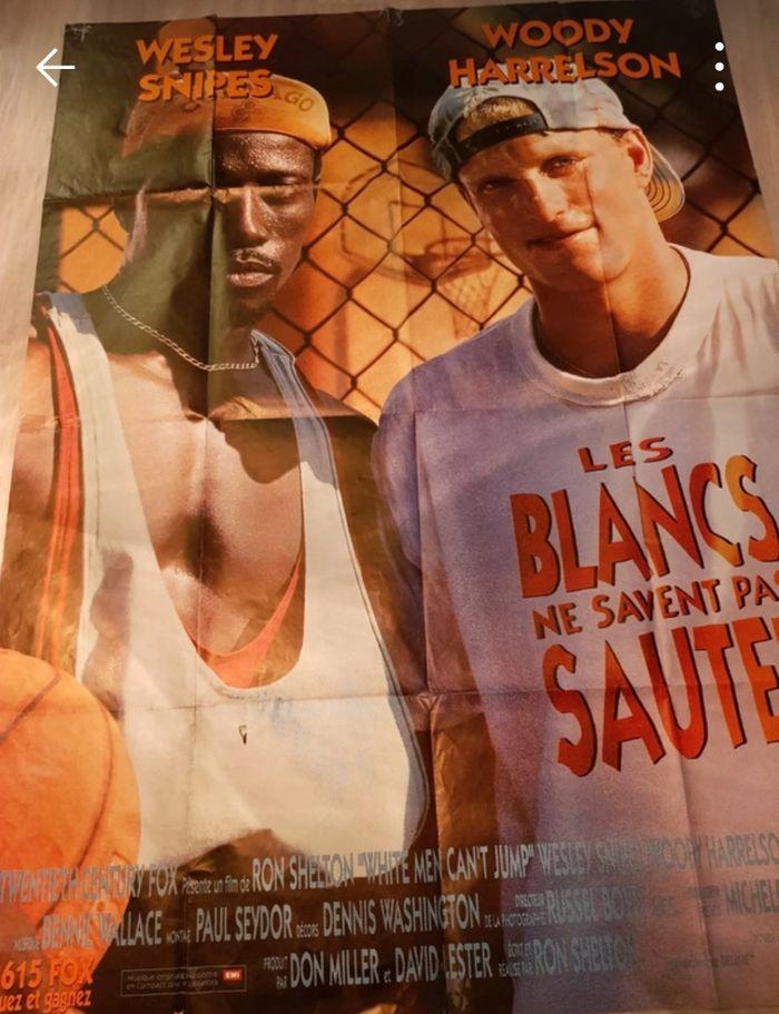 Affiche cinéma : 1992 Les blancs ne savent pas sauter - photo numéro 1