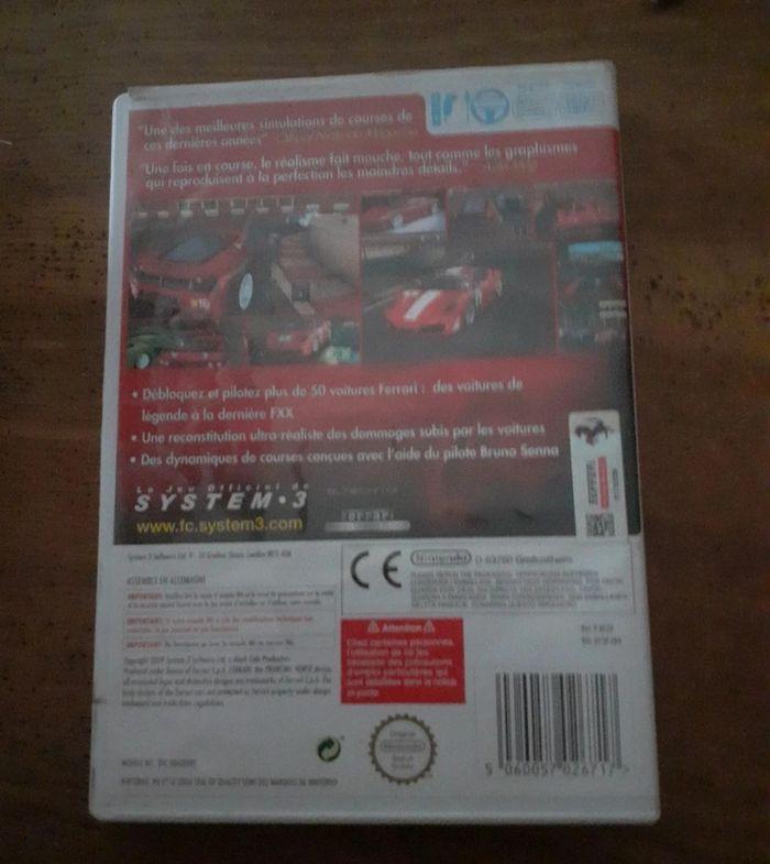 Jeu Wii Ferrari challenge - photo numéro 2