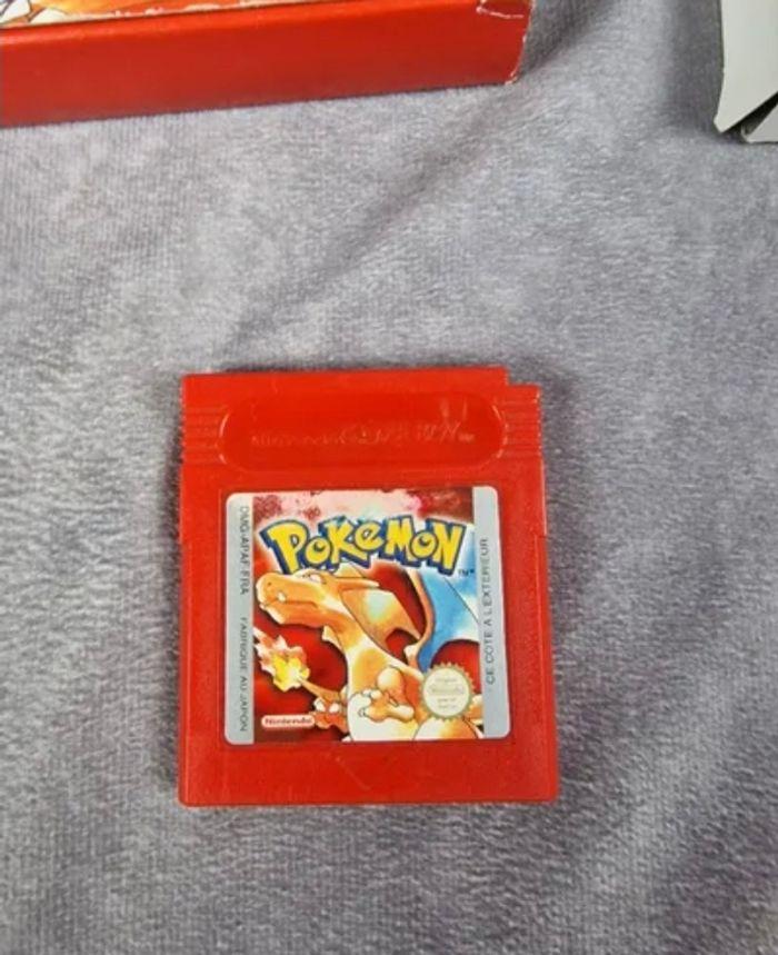 GBC Pokemon Rouge complet - photo numéro 2