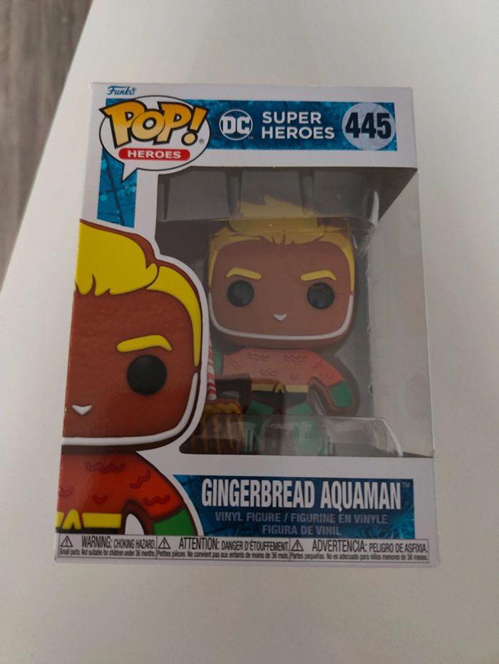 Pop Gingerbread Aquaman 445 neuf - photo numéro 1