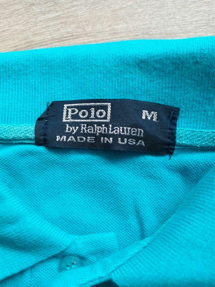 Polo turquoise - photo numéro 3