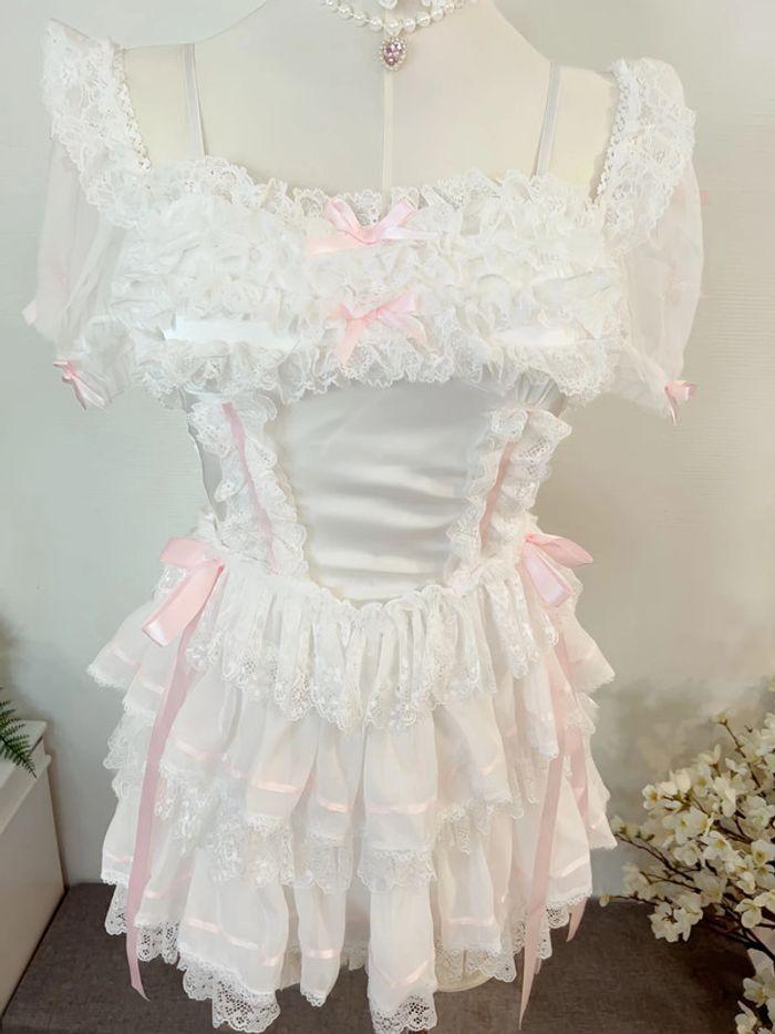 Robe style Princesse Cute Kawaii Lolita Barbie Cosplay - photo numéro 6