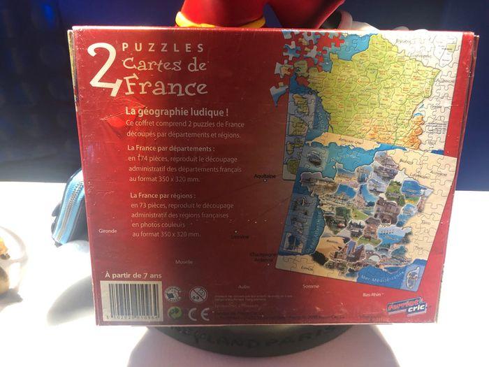 Puzzle carte de France - photo numéro 2