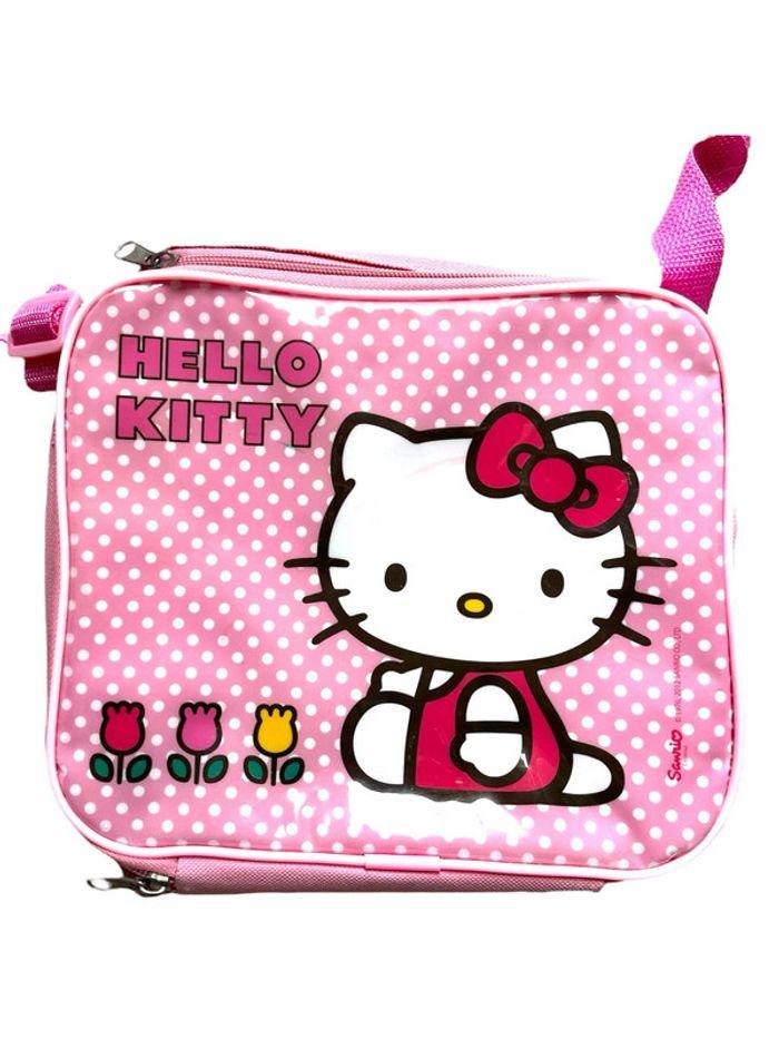 🌺 Adorable petit sac Hello Kitty avec une face transparente pour voir tout ses secrets - photo numéro 2