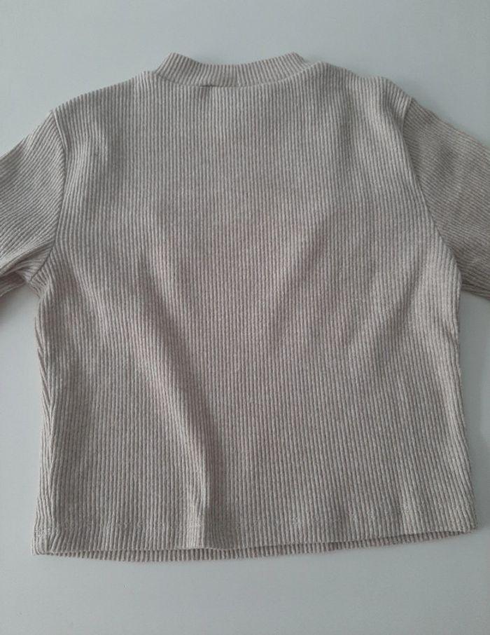 Pull kiabi beige taille S - photo numéro 2