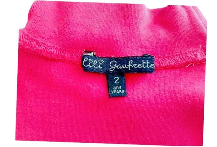 Pull fushia Lili gaufrette 2 ans - photo numéro 2