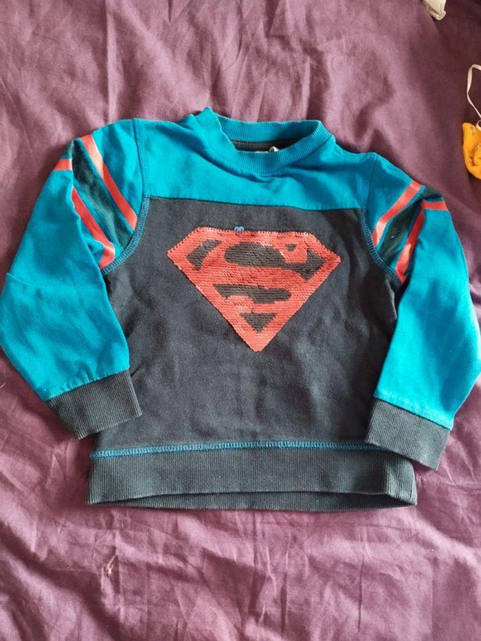 Ensemble jogging superman 3 ans - photo numéro 2