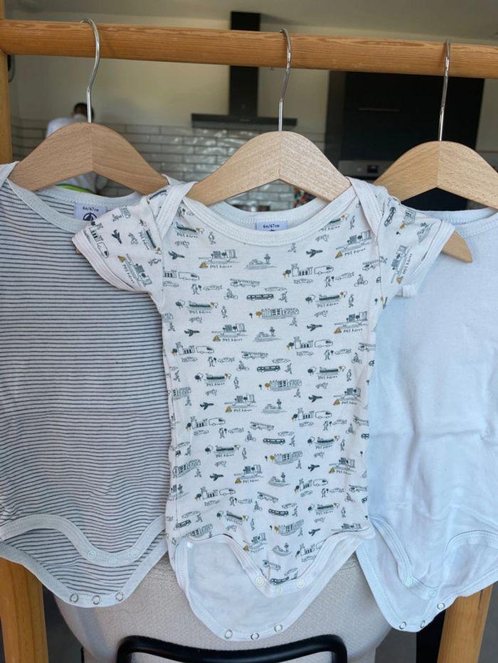 Bodies petit bateau 6 mois en lot - photo numéro 2