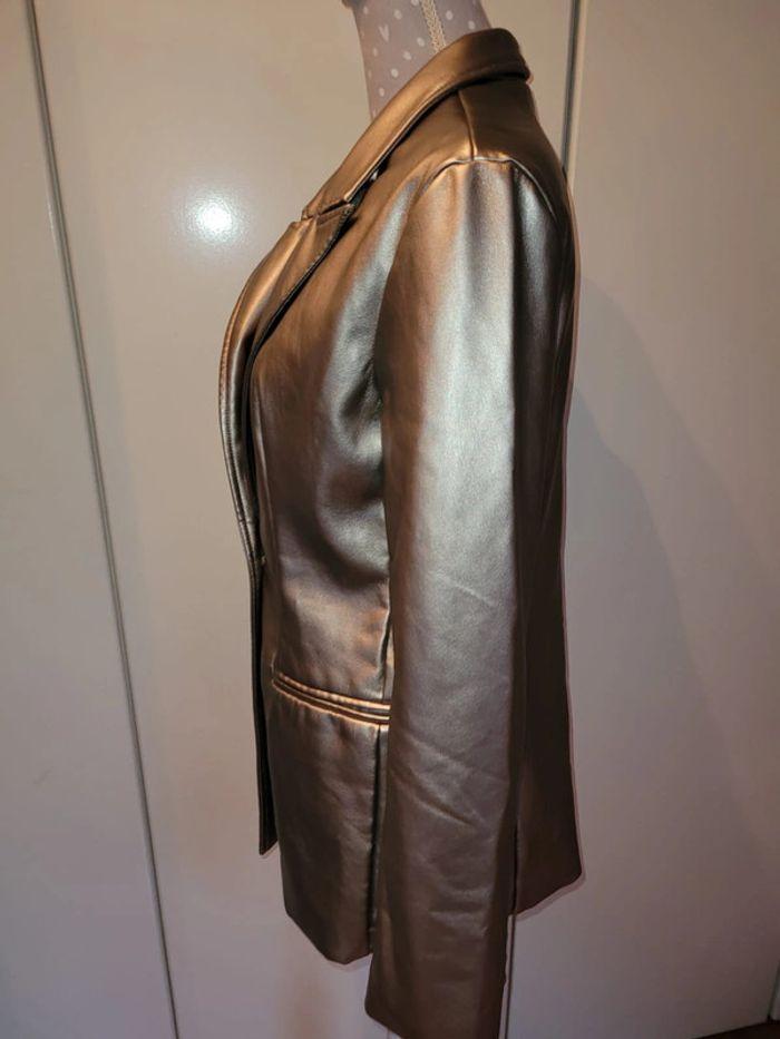 Veste originale bronze presque neuve - photo numéro 5