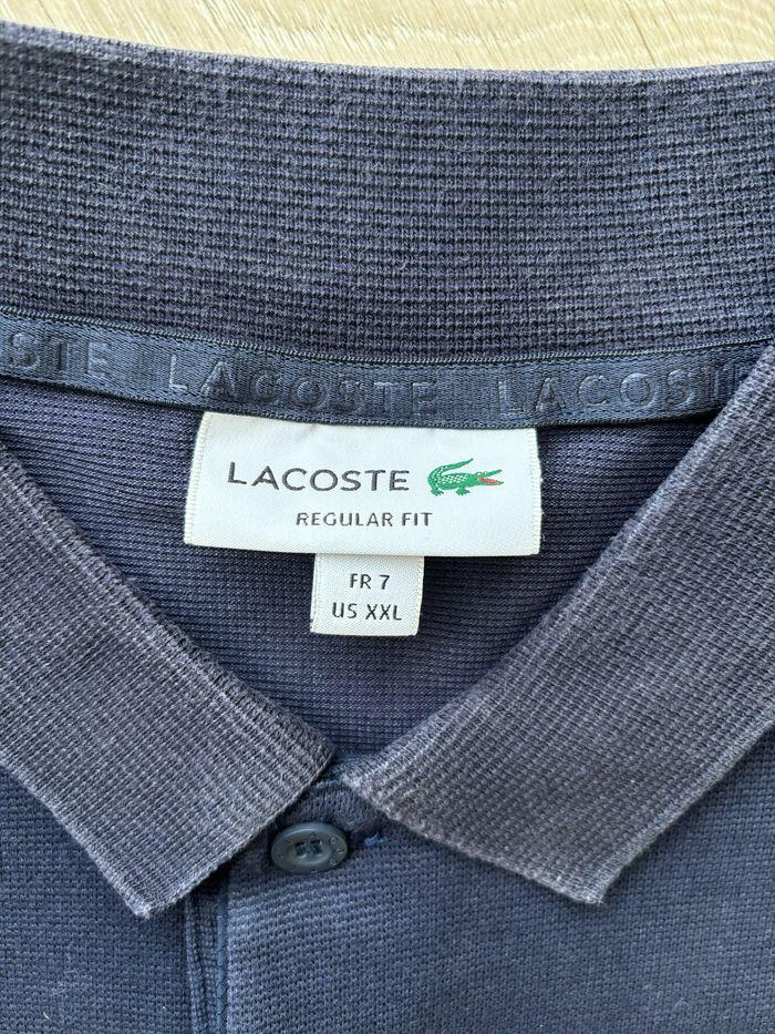 Polo Lacoste Bleu Marine Taille XL - photo numéro 3