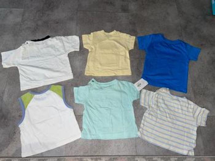 Lot de 6 t-shirt bébé garçon - photo numéro 2