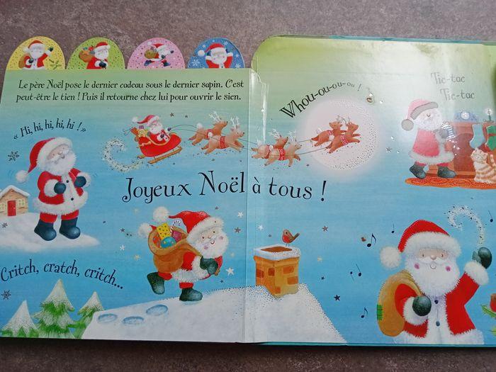 Livre Le Père Noël avec des zones tactiles - photo numéro 6