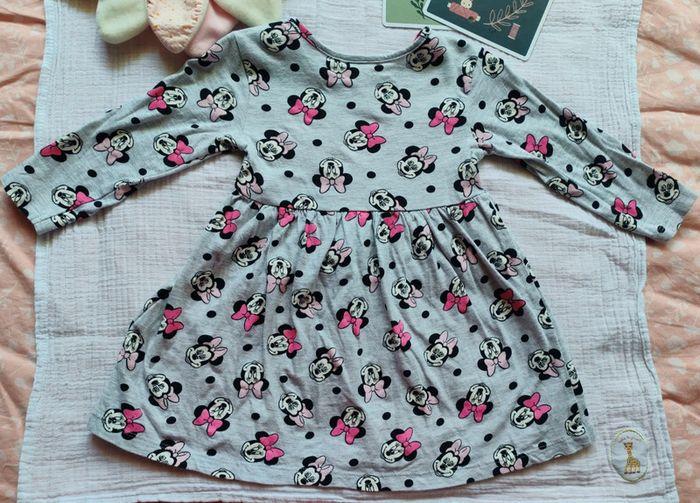 Robe manches longues Minnie 12 mois - photo numéro 4