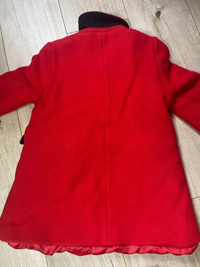 Manteau rouge Jacadi 8 an - photo numéro 3