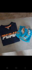 Ensemble été short- t shirt PUMA neuf