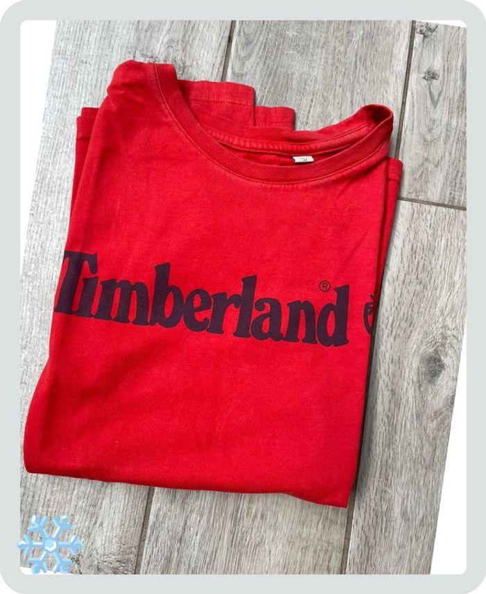 T-shirt manche long Timberland 16ans - photo numéro 1