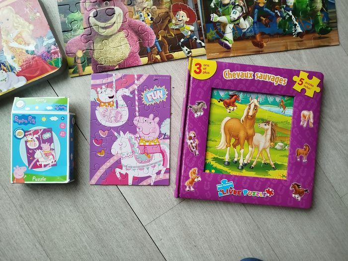 Lot livres puzzles enfant - photo numéro 5