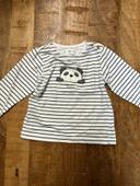 T-shirt manche longue Mango kids 12-18 mois