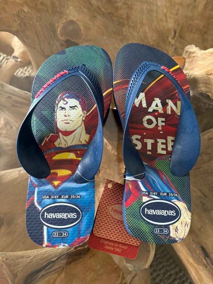 Tongs Havaianas Superman - photo numéro 1