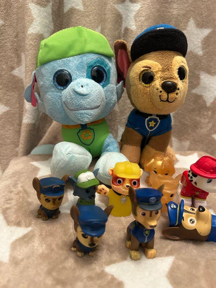 Lot peluches et figurines pat patrouille - photo numéro 4