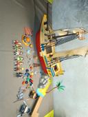 lot bateau pirate playmobil