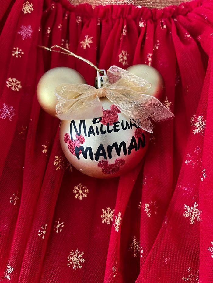 Magnifique boule de Noël personnalisée Disney - photo numéro 1